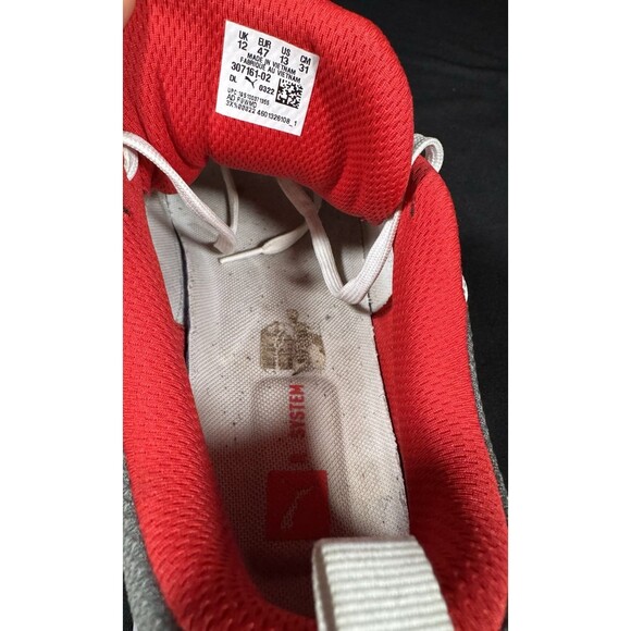 PUMA Scuderia Ferrari Rs Fast Lace Up White Red Sneaker Mens Size 13 main image 4